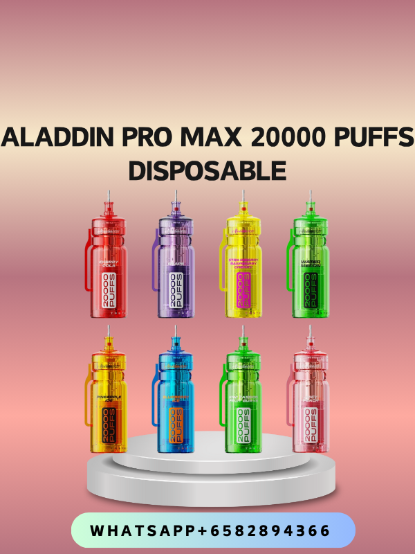 Aladdin Pro Max 20000 Puffs- Aladdin Singapore VaporWay.SG Aladdin Pro Max 20000 Puffs- Aladdin Singapore VaporWay.SG